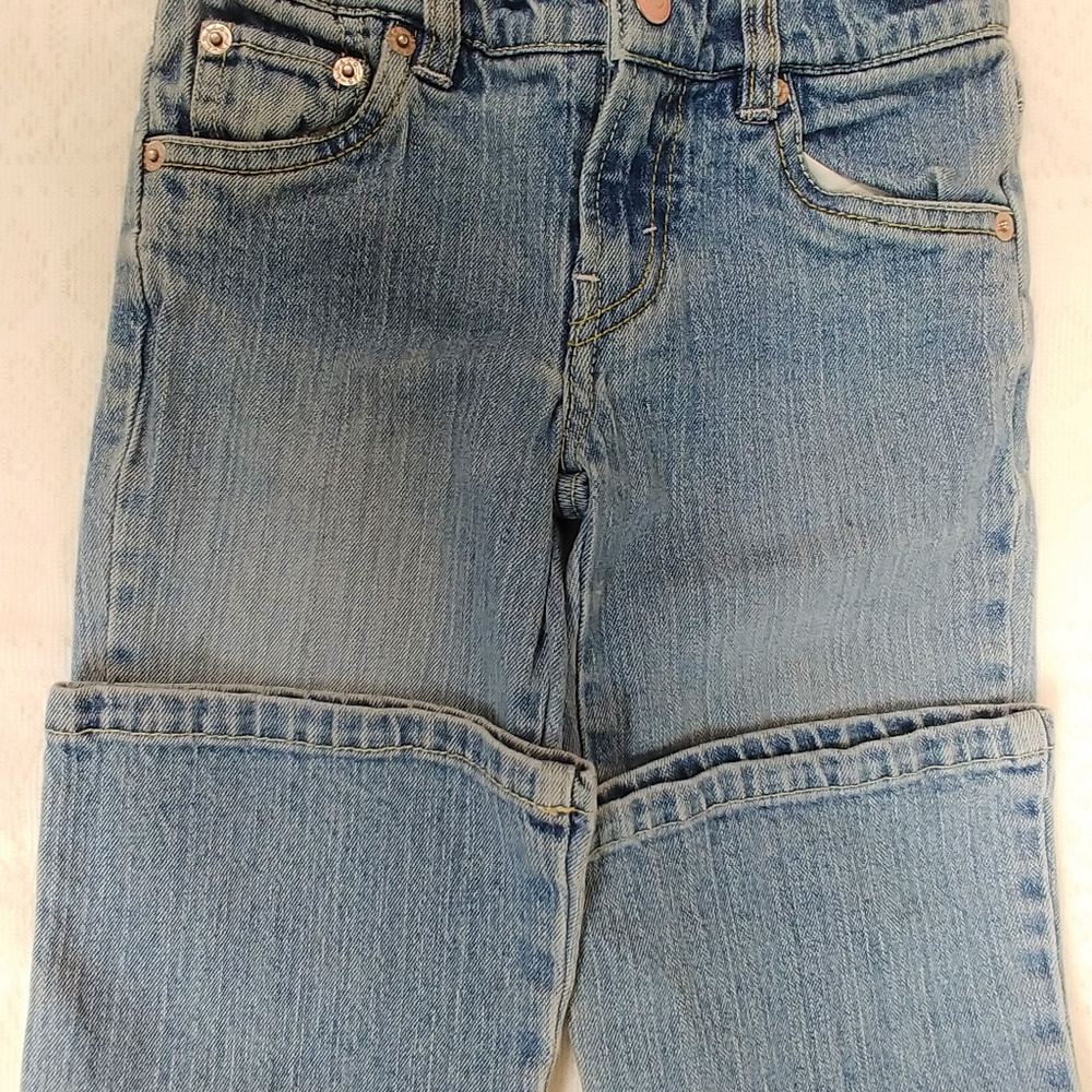 Levis kids Girls sz6 Lt Blue Denim Pants